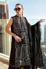 Maria B Lawn | 3 Piece Unstitched Embroidered Lawn Suit D-2608-B