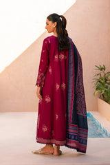 Xenia | AFAZA | RANG E KHIZAAN Winter Slub Unstitched