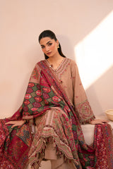 Xenia |DAFIYAH | RANG E KHIZAAN Winter Slub Unstitched