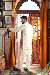 Highway Fashion Couture Shahkaar | Long Waistcoat | Chaaghi Collection