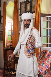Highway Fashion Couture | Dastaar Waistcoat | Chaaghi Collection