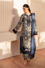 Summer Soiree '24 | BIRCH | 3PC Printed & Embroidered Lawn Suit