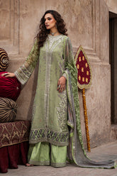 Charizma Vasal Luxury Chiffon Vol 1 '26 | 3-pc Unstitched Embroidered Printed Chiffon Collection VSL6-06