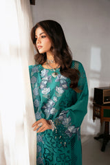 Naqsh CHIKANKARI FESTIVE EDIT '26 | Teal Vibes - 00197