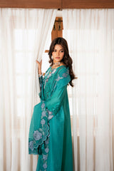 Naqsh CHIKANKARI FESTIVE EDIT '26 | Teal Vibes - 00197