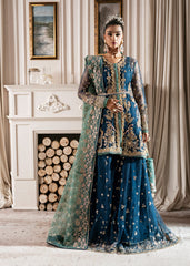 Luxury Wedding Formals'24 By Inayat Premium Regal Sapphire