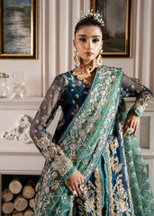 Luxury Wedding Formals'24 By Inayat Premium Regal Sapphire