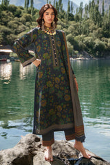 Charizma C Print Winter V1-2026 | 3-PC Unstitched Linen Collection CPW6-02