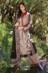 Charizma C Print Winter V1-2026 | 3-PC Unstitched Linen Collection CPW6-03