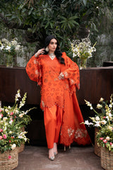 Naqsh CHIKANKARI FESTIVE EDIT '26 | Maple Glow - 00202