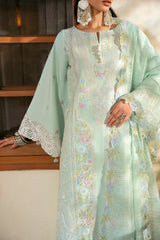 Naqsh CHIKANKARI FESTIVE EDIT '26 | Aqua Bloom - 00196