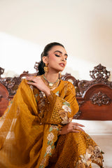 Naqsh CHIKANKARI FESTIVE EDIT '26 | Mustard Mark - 00206