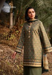 Printed Lawn by Asim Jofa | AJUUB-15 | 3PC Digital Printed Suit