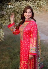 Printed Lawn by Asim Jofa | AJUUB-16 | 3PC Digital Printed Suit