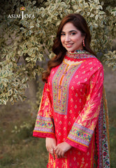 Printed Lawn by Asim Jofa | AJUUB-16 | 3PC Digital Printed Suit
