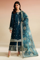 Jazmin | VVF D-2 | Embroidered Velvet Formal