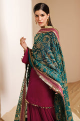 Jazmin | VVF D-9 | Embroidered Velvet Formal