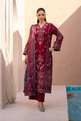 Xenia | DEEMAH | RANG E KHIZAAN Winter Slub Unstitched
