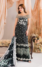 Winter Meraki '24 | MW-07 | 3PC Digital Printed & Embroidered Suit