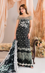 Winter Meraki '24 | MW-07 | 3PC Digital Printed & Embroidered Suit