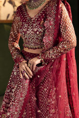 Elaf | THE FORMAL HANDWORK '26 | Embroidered Organza - EHM-07 AMOUR