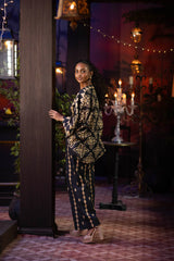 Winter Collection '24 | FW 20.1-24 Black | 3PC Printed Khaddar Suit