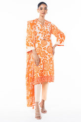 Winter Collection'24 By Alkaram FW-12-24-Orange