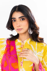 Winter Collection '24 | FW-25-24 Yellow | 3PC Printed Khaddar Suit