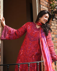 Mushq Amoi luxury lawn '26 | Falling Petals