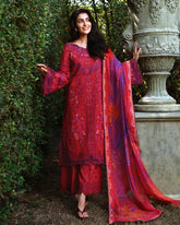 Mushq Amoi luxury lawn '26 | Falling Petals