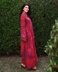 Mushq Amoi luxury lawn '26 | Falling Petals