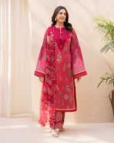 Roheenaz Summer in Bloom | Printed Lawn | Flora Pop