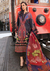 M.Prints Fall Edit'24 | MFE-2404-B | 3PC Printed Cambric Suit