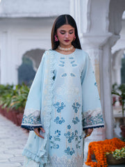 Mahnur Gul Luxury Lawn '26 | G-006 | 3 PC Lawn