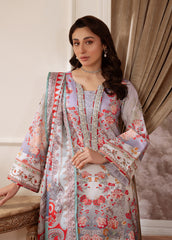 Gulaal | Velouré Printed Silk | Twilight Elegance SKU:GS - 05