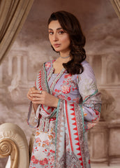 Gulaal | Velouré Printed Silk | Twilight Elegance SKU:GS - 05