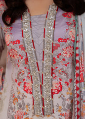 Gulaal | Velouré Printed Silk | Twilight Elegance SKU:GS - 05