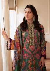 Gulaal | Velouré Printed Silk | Majestic Mosaic SKU:GS - 06