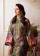 Gulaal | Velouré Printed Silk | Majestic Mosaic SKU:GS - 06