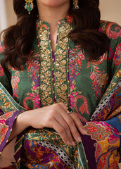 Gulaal | Velouré Printed Silk | Majestic Mosaic SKU:GS - 06