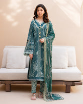 Roheenaz Summer in Bloom | Printed Lawn | Gardenia Veil