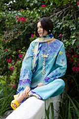 Mushq | Mar Azul | Mirasol Printed Cambric