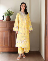 Sunlit Tales Printed & Embroidered Edit By Roheenaz | Honey Haze
