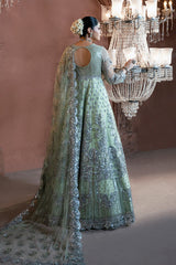 Stone embellished front yoke of Mehkaam outfit