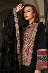 CHARIZMA POSHIMA VOL 3 2025 WINTER | 3-pc Unstitched Embroidered Dyed Leather Shirt PSW5-21