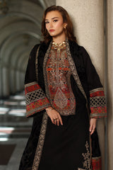 CHARIZMA POSHIMA VOL 3 2025 WINTER | 3-pc Unstitched Embroidered Dyed Leather Shirt PSW5-21