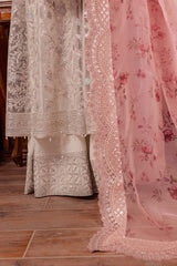 Farasha | Isabel | Embroidered Net Formal Dress