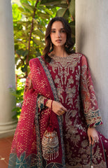 Inayat Premium ORIANA formal wear with embroidered panels and organza details