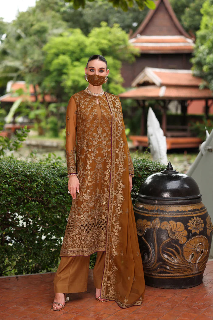 Kuch Khas K-103 - A Naayab by Kuch Khas embroidered chiffon dress