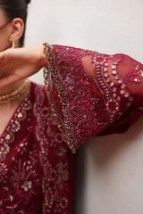 Kuch Khas K-105 Naayab chiffon outfit with dyed trouser